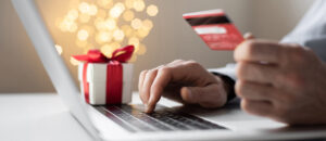 Ordering Christmas presents, online payment. Online shopping, internet banking, spending money, holidays, vacations concept online shopping msp SafePoint IT