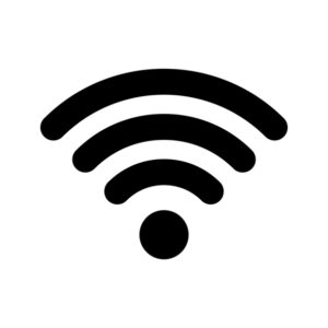 Wi-Fi internet icon. Vector wi fi wlan access, wireless wifi hotspot signal sign